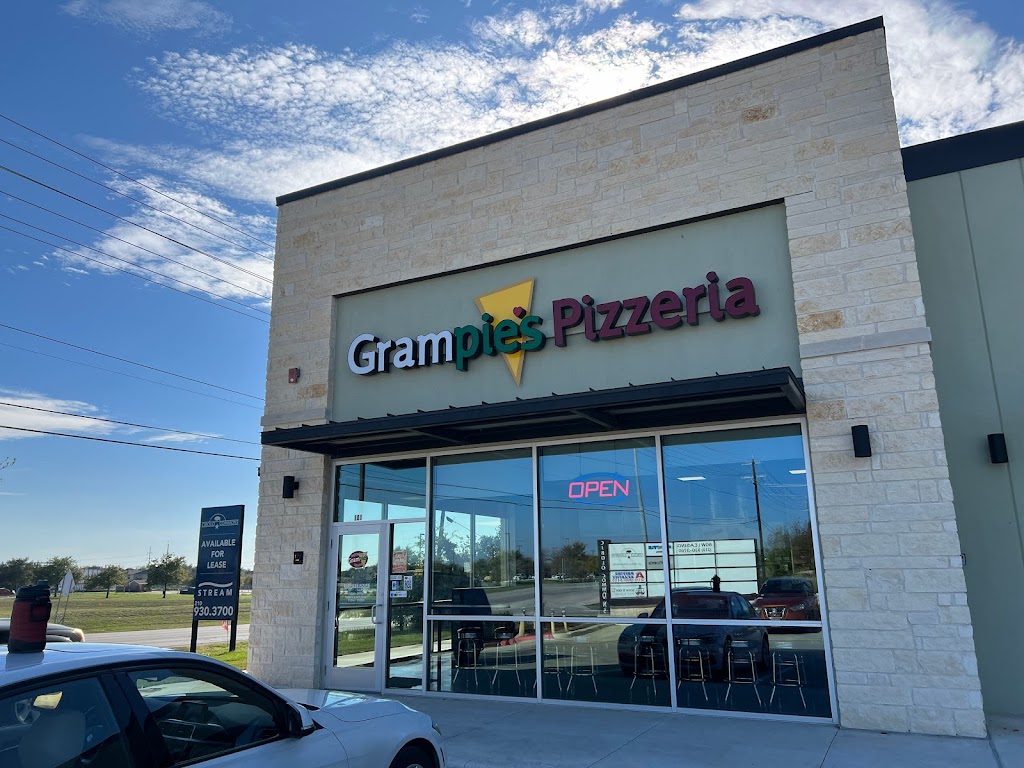 Grampies Pizzeria | restaurant | 121 Cibolo Commons Suite 101, Cibolo, TX 78108, USA | 2102655701 OR +1 210-265-5701