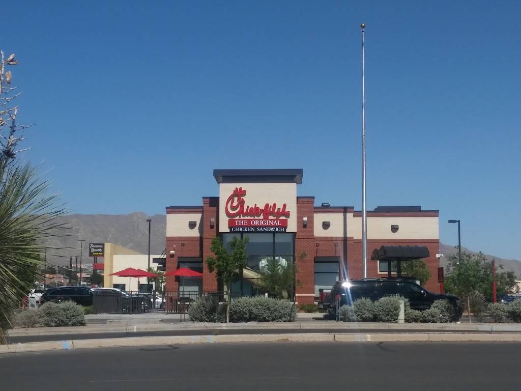 Chick-fil-A | restaurant | 7597 N Mesa St, El Paso, TX 79912, USA | 9157608990 OR +1 915-760-8990