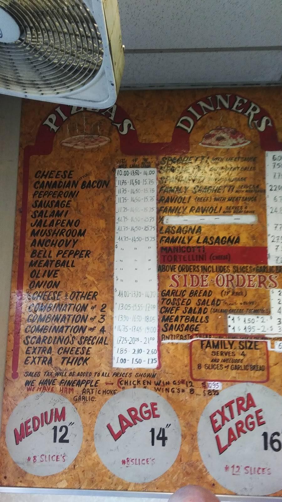 Scardinos Pizza | restaurant | 1627 N Hacienda Blvd, La Puente, CA 91744, USA | 6269181507 OR +1 626-918-1507