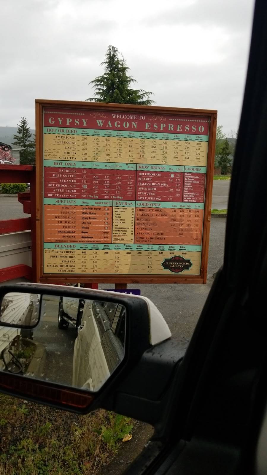 Gypsy Wagon Espresso Inc. | cafe | 115 Washington Ave N, Eatonville, WA 98328, USA | 3608323258 OR +1 360-832-3258