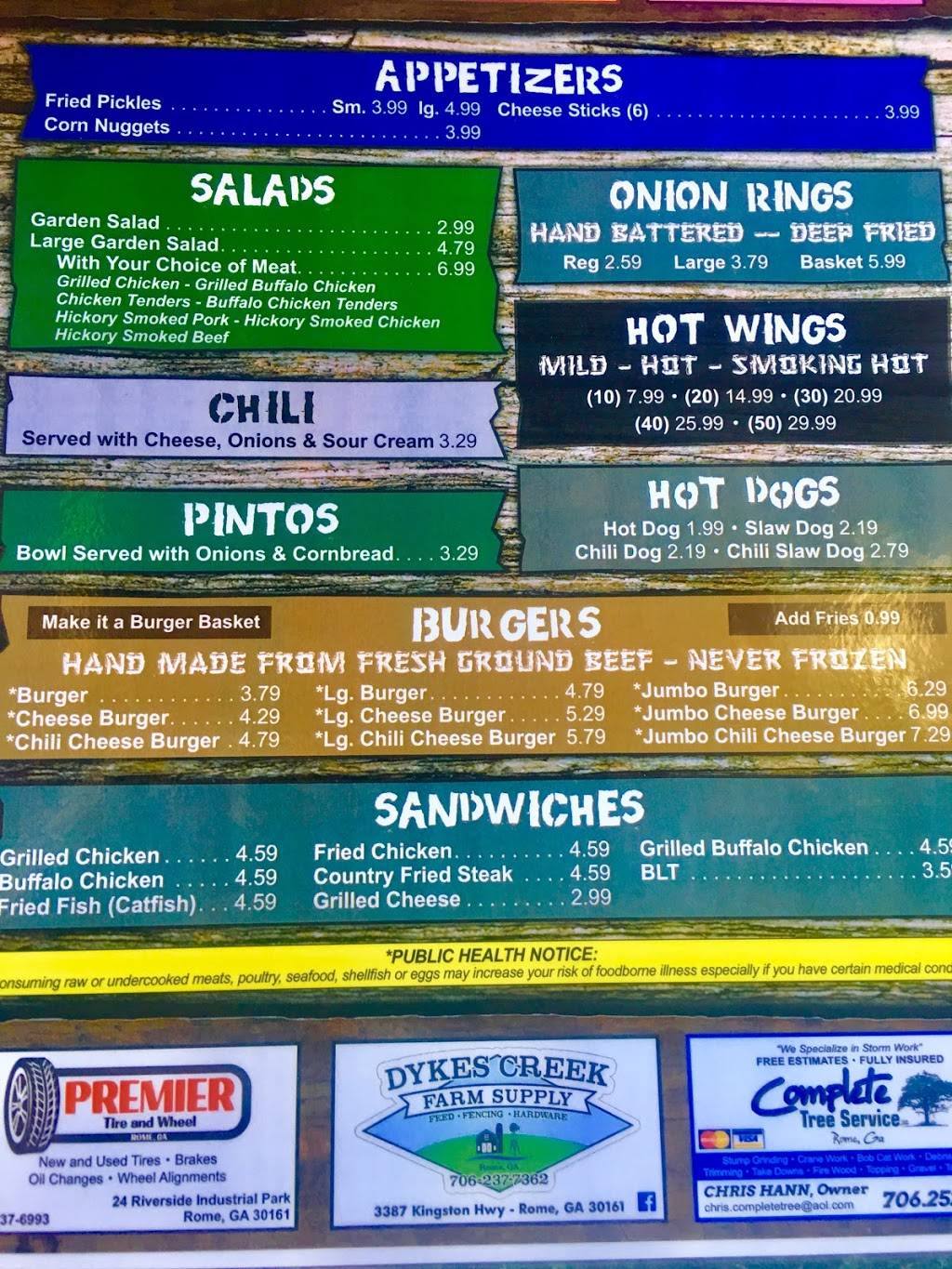 Log Cabin Smoke House | restaurant | 2184 Kingston Hwy, Rome, GA 30161, USA | 7063781227 OR +1 706-378-1227