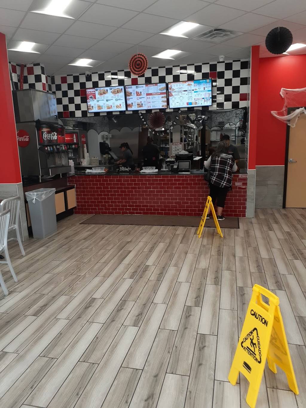 Checkers | restaurant | 6001 E Mt Houston Rd, Houston, TX 77050, USA | 2814164100 OR +1 281-416-4100