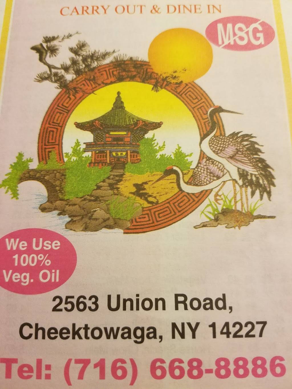 Fu Sing Chinese Food | restaurant | 2563 Union Rd, Cheektowaga, NY 14227, USA | 7166688886 OR +1 716-668-8886