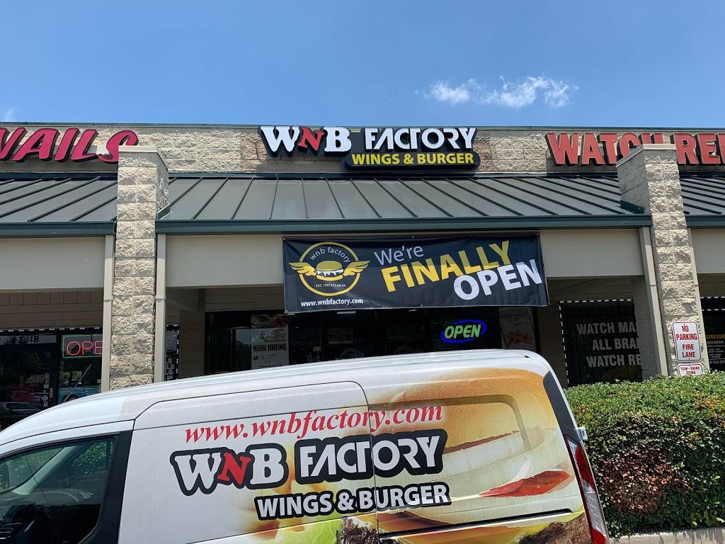 #42 WNB Factory - Wings & Burger | restaurant | 3364 Chamblee Tucker Rd, Atlanta, GA 30341, USA | 7706863458 OR +1 770-686-3458