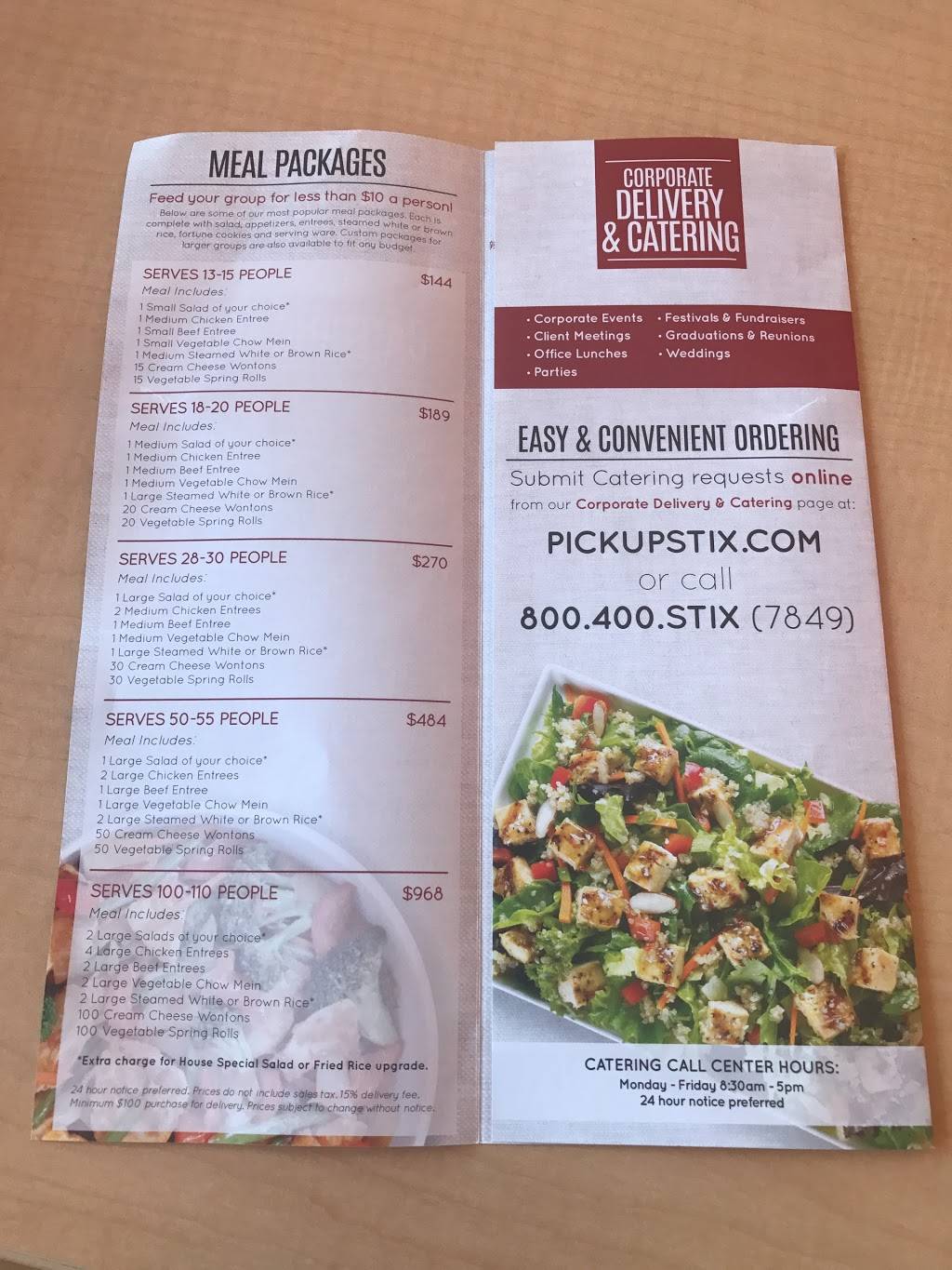 Pick Up Stix Fresh Asian Flavors | meal takeaway | 415 Avenida Pico A1, San Clemente, CA 92672, USA | 9494921226 OR +1 949-492-1226