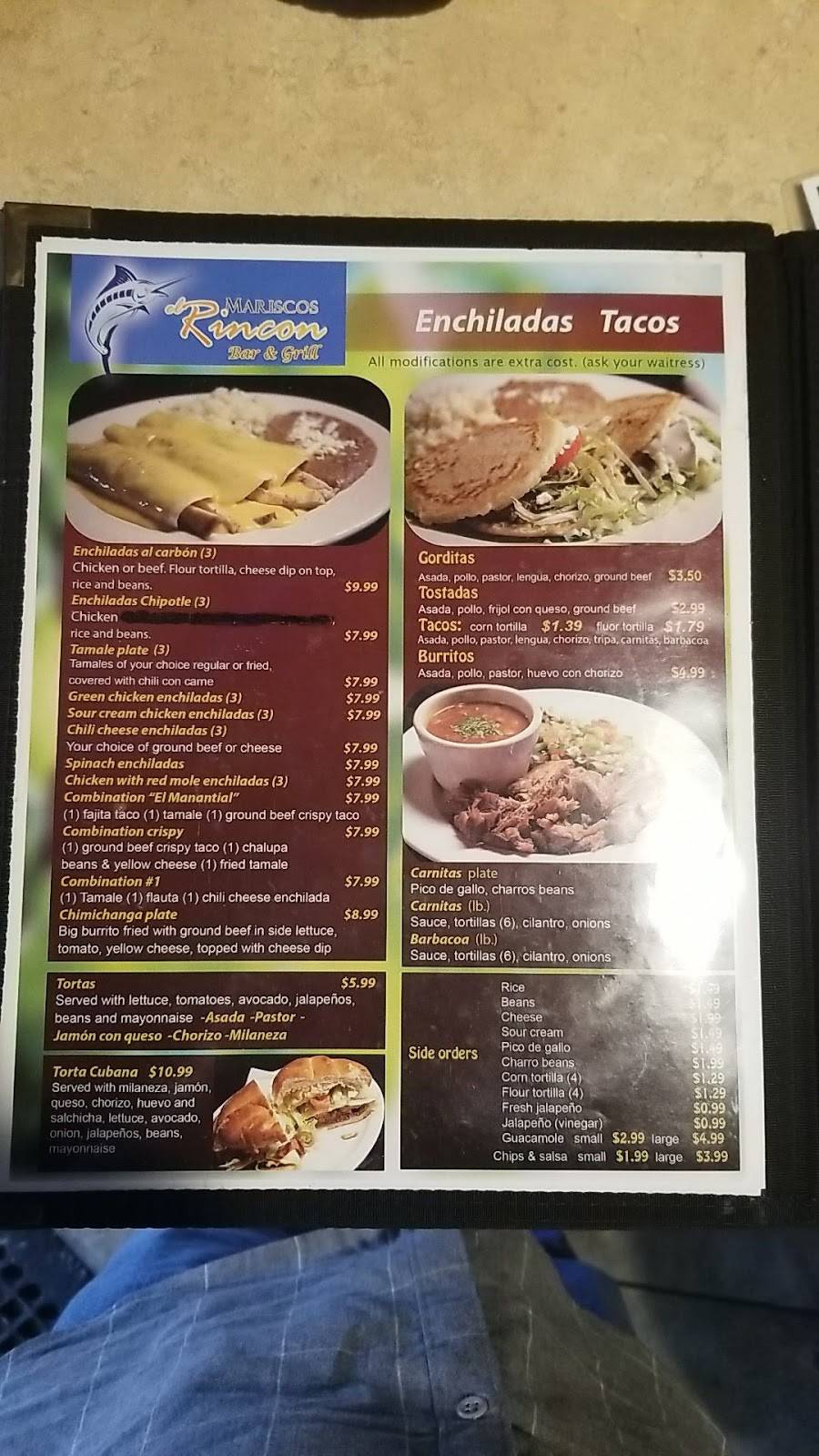 Mariscos El Rincon Bar & Grill | restaurant | 300 N Pinkerton St, Athens, TX 75751, USA | 9032641010 OR +1 903-264-1010