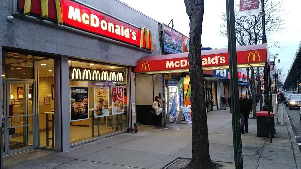McDonalds | cafe | 2170 White Plains Rd, Bronx, NY 10462, USA | 7189315822 OR +1 718-931-5822