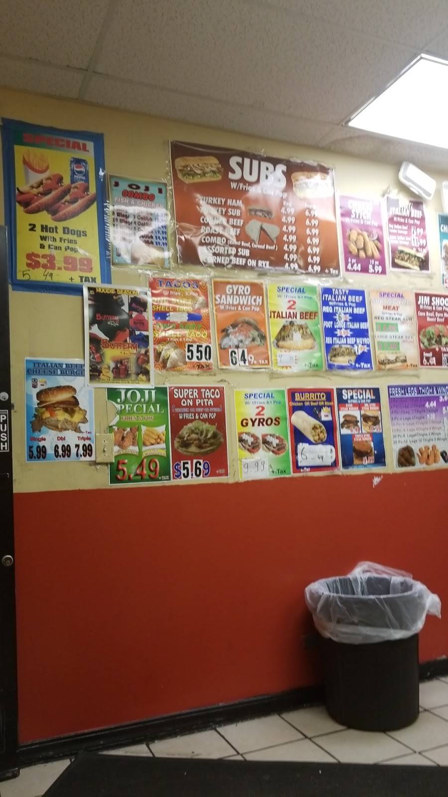 Joji Gyros | restaurant | 2518 E 79th St, Chicago, IL 60649, USA | 7739784545 OR +1 773-978-4545