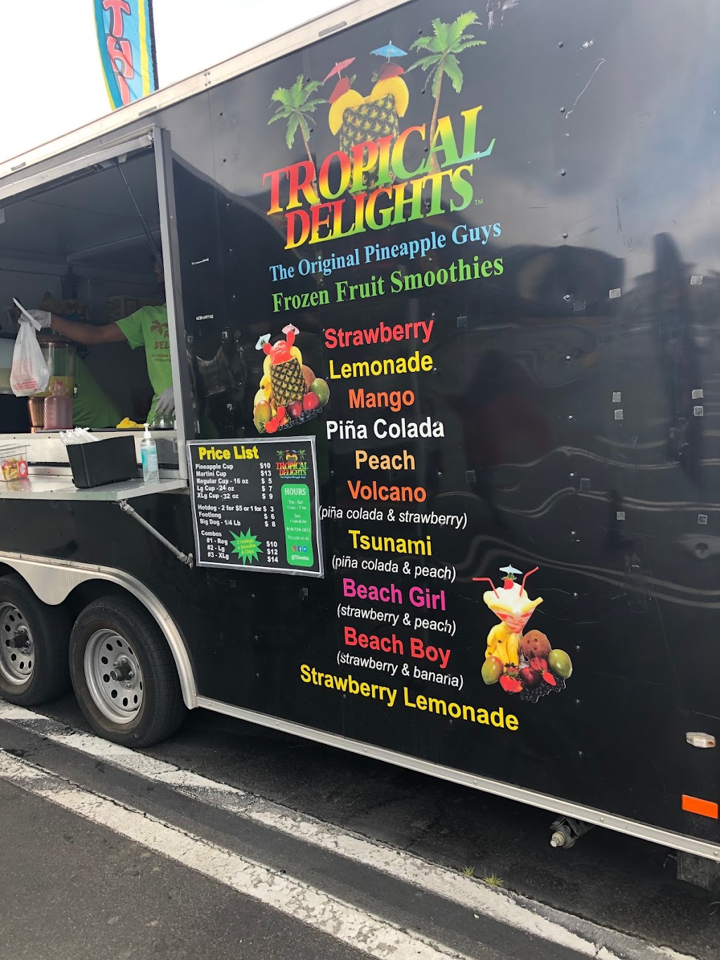 Tropical Delights | restaurant | 4051 Durham-Chapel Hill Blvd, Durham, NC 27707, USA | 9197241813 OR +1 919-724-1813