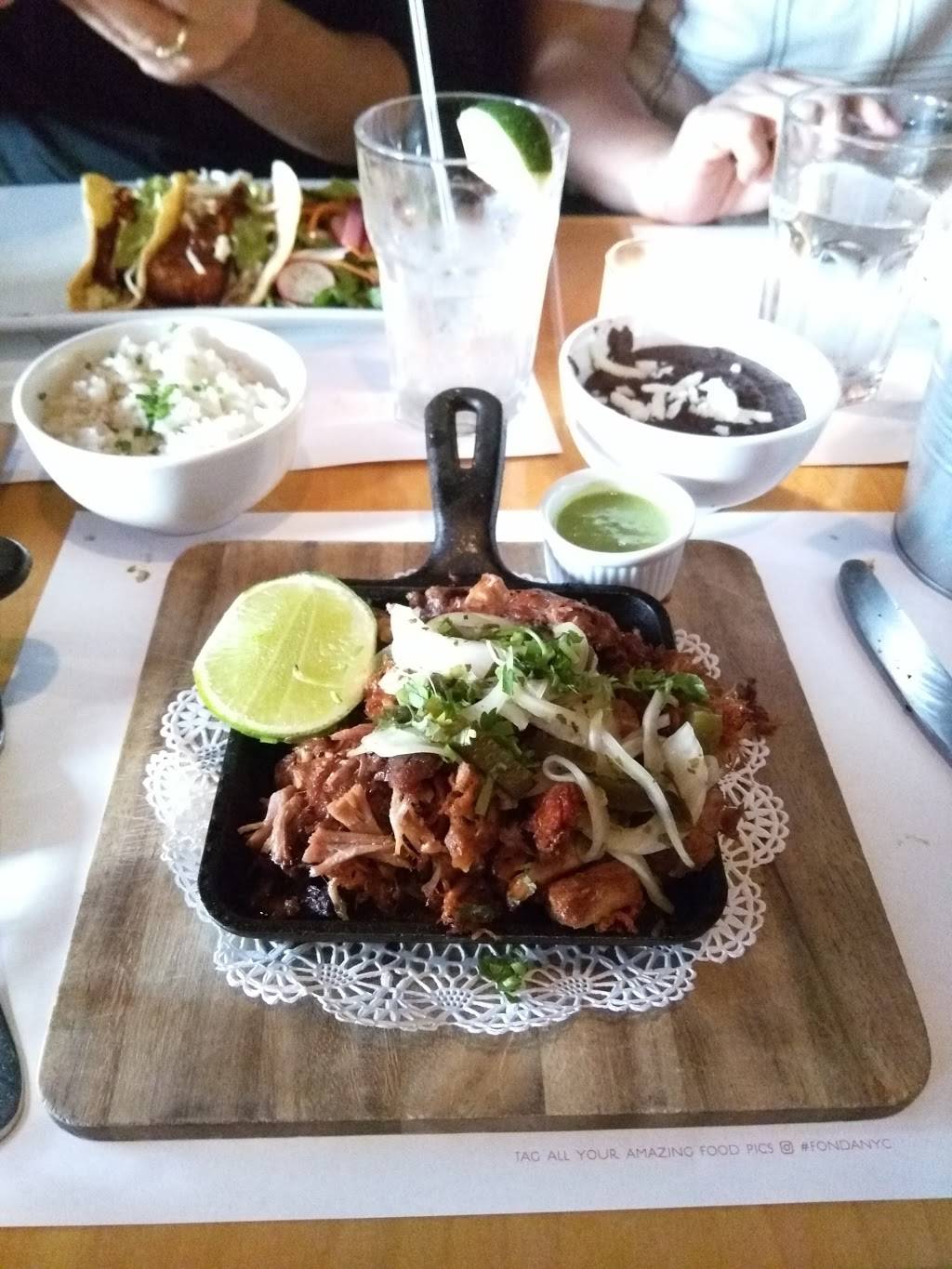 Fonda | restaurant | 189 9th Ave, New York, NY 10011, USA | 9175255252 OR +1 917-525-5252