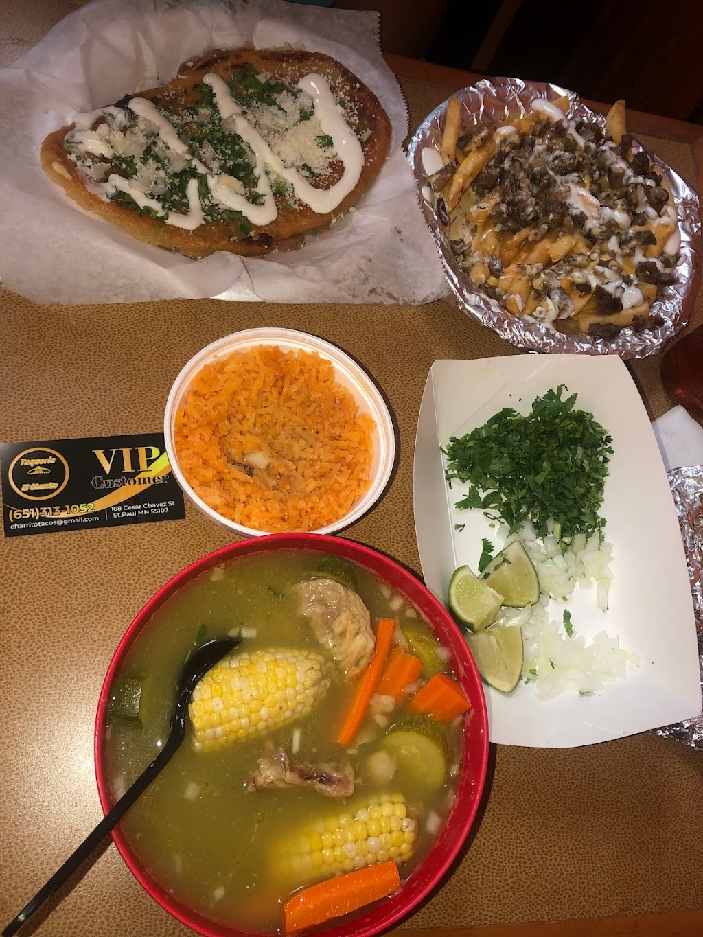 EL CHARRITO TAQUERÍA | restaurant | 168 Cesar Chavez St, St Paul, MN 55107, USA | 6513131052 OR +1 651-313-1052