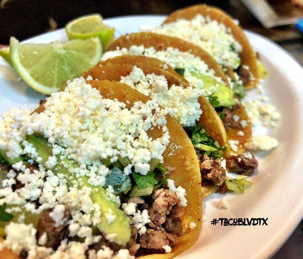 Taco Blvd | restaurant | 18360 Blanco Rd #116, San Antonio, TX 78258, USA | 2109982282 OR +1 210-998-2282