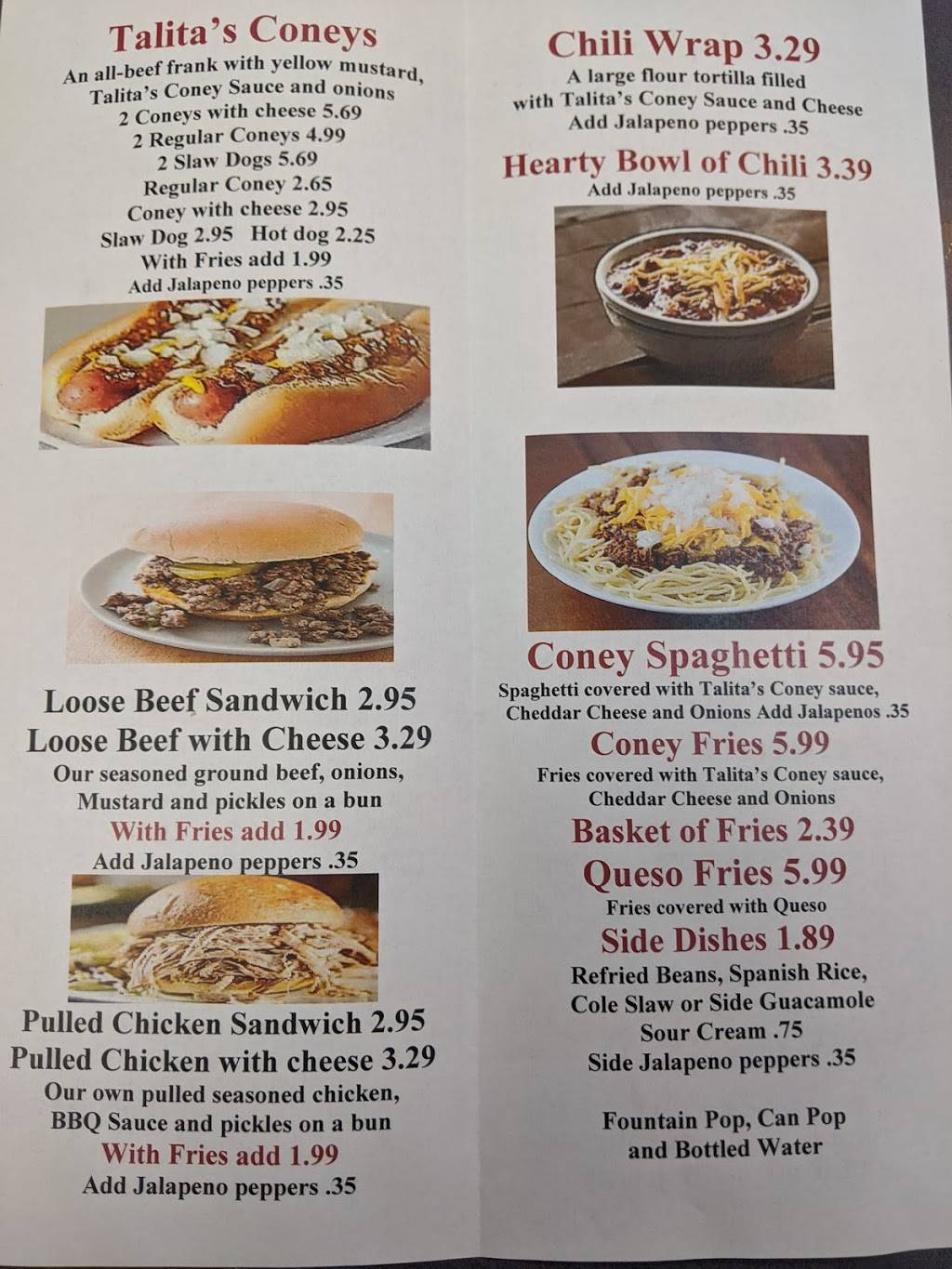 Talitas Burritos & Coneys | restaurant | 1335 Dublin Rd 110 E, Columbus, OH 43215, USA | 6148241354 OR +1 614-824-1354
