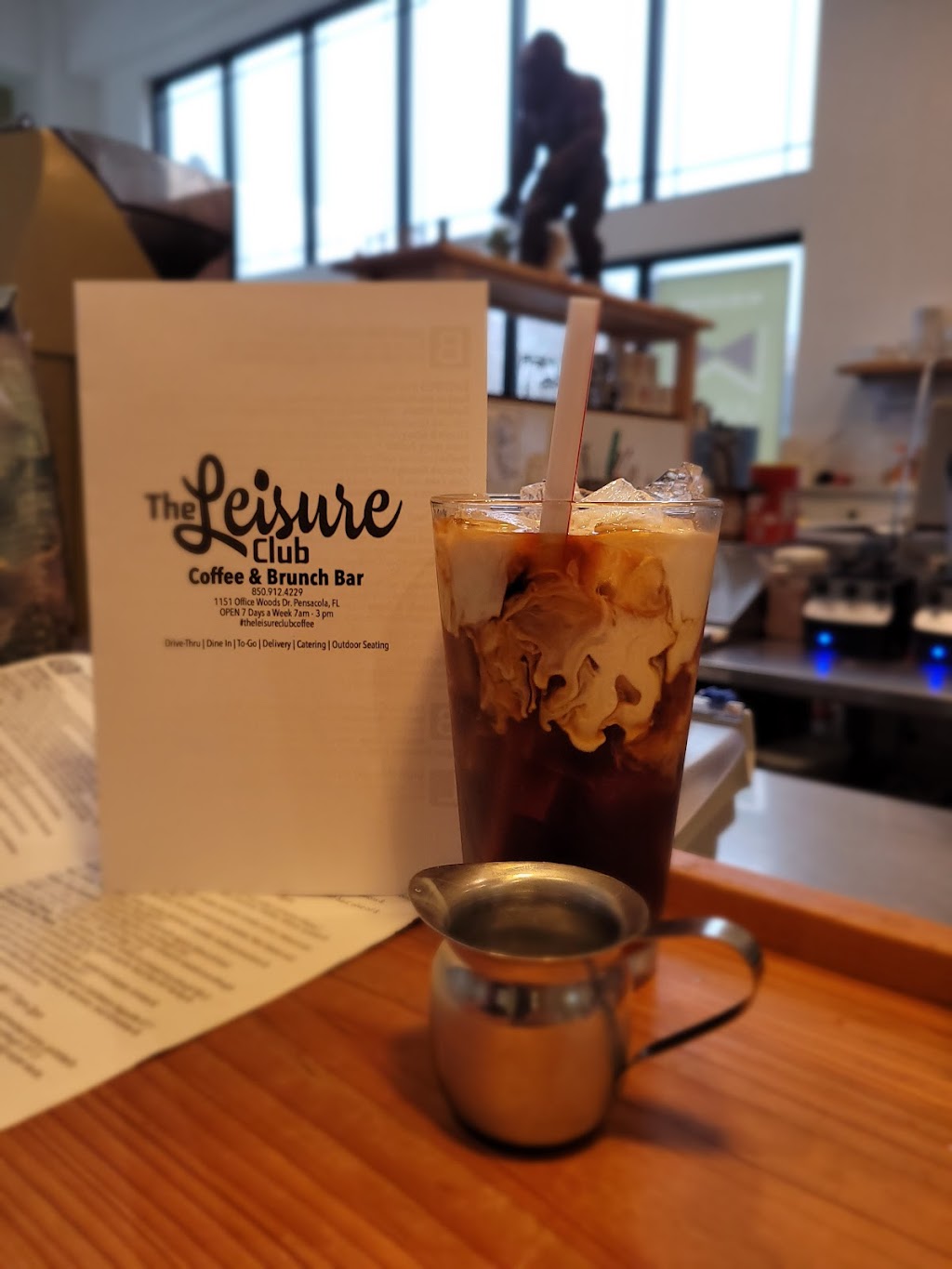The Leisure Club Coffee Bar & Restaurant | cafe | 1151 Office Woods Dr Suite A, Pensacola, FL 32504, USA | 8509124229 OR +1 850-912-4229