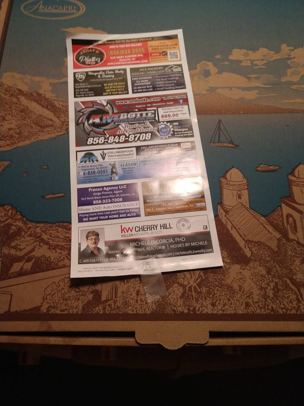 Phillys Phatties | meal delivery | 215 W Clinton Ave # 102, Oaklyn, NJ 08107, USA | 8568585500 OR +1 856-858-5500