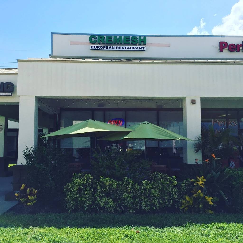 Cremesh European Restaurant | restaurant | 7232 Manatee Ave W, Bradenton, FL 34209, USA | 9418969422 OR +1 941-896-9422