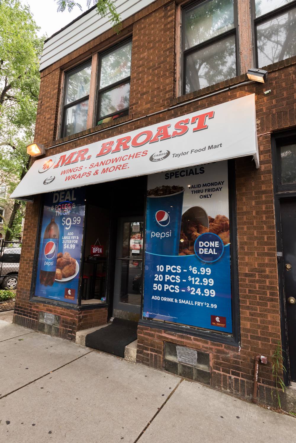 Mr. Broast UIC | restaurant | 1059 W Taylor St, Chicago, IL 60607, USA | 3127331212 OR +1 312-733-1212