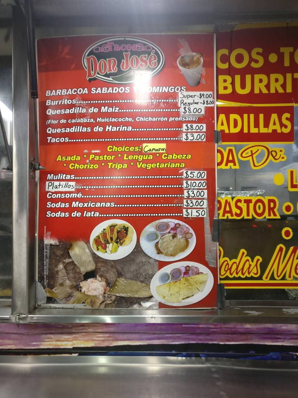 Don Jose Tacos | restaurant | 2774 Aborn Rd, San Jose, CA 95121, USA | 4083203289 OR +1 408-320-3289