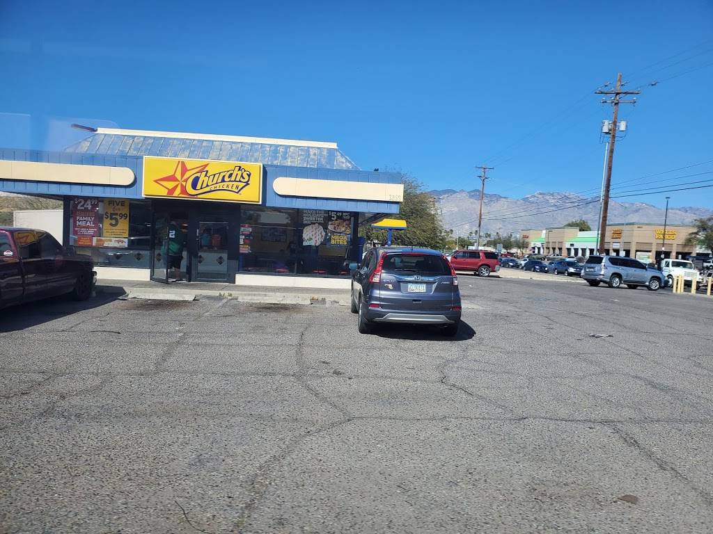 Churchs Chicken | restaurant | 3869 E Grant Rd, Tucson, AZ 85716, USA | 5203258582 OR +1 520-325-8582