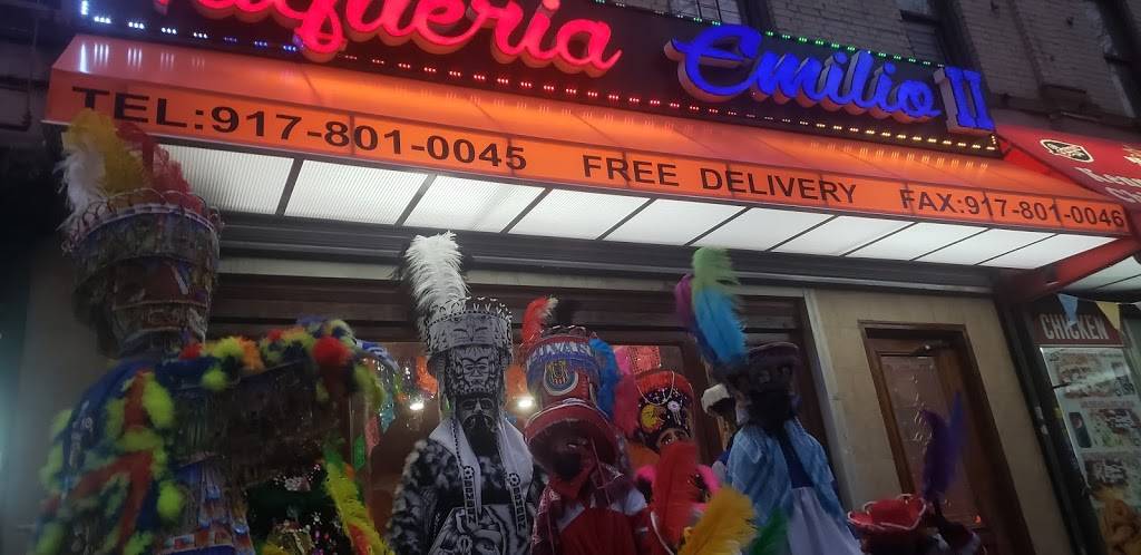 Taqueria emilio 2 | restaurant | 667 E 187th St, The Bronx, NY 10458, USA | 9178010045 OR +1 917-801-0045