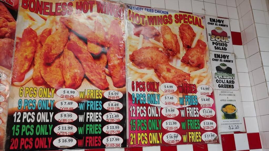 Kennedy Fried Chicken | restaurant | 372 North Ave, New Rochelle, NY 10801, USA | 9146546535 OR +1 914-654-6535
