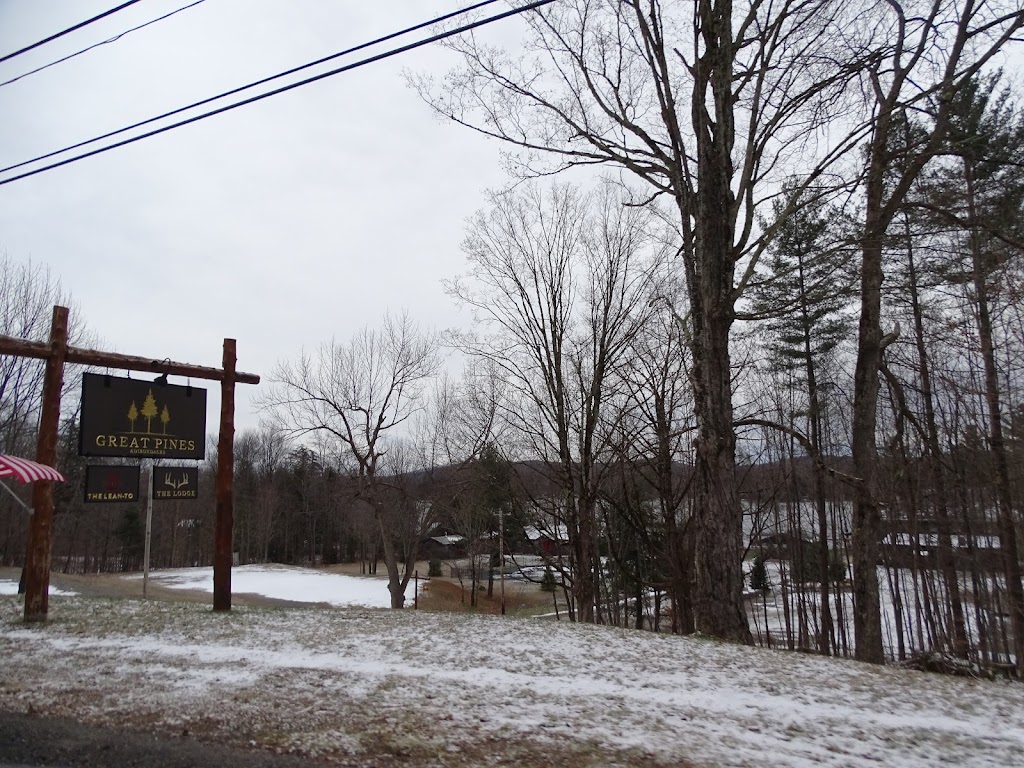 The Lean-to at Great Pines | restaurant | 116 Train Wreck Point Rd, Old Forge, NY 13420, USA | 3153690181 OR +1 315-369-0181