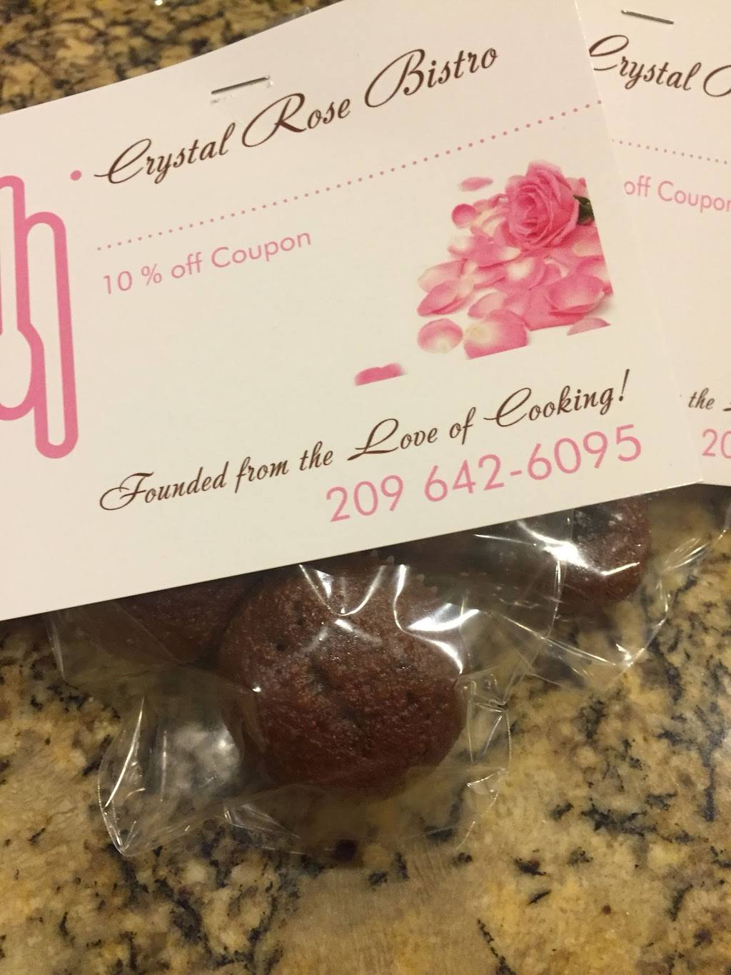 Crystal Rose Bistro | restaurant | kiosk 2,, 1110 W Kettleman Ln, Lodi, CA 95240, USA | 2096426095 OR +1 209-642-6095