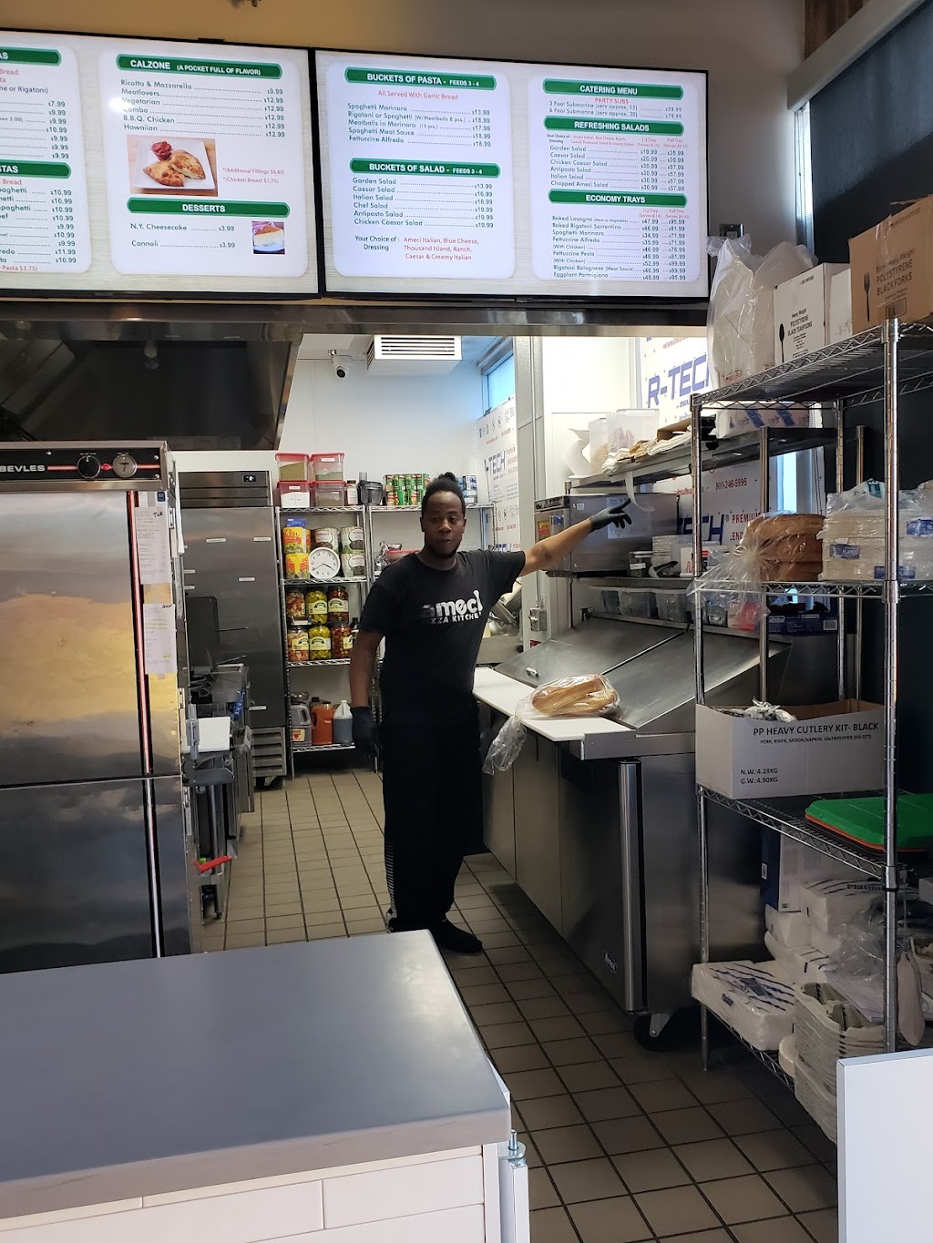 Ameci Pizza & Pasta Kitchen Leimert Park | restaurant | 3860 Crenshaw Blvd Suite 101, Los Angeles, CA 90008, USA | 3238155315 OR +1 323-815-5315