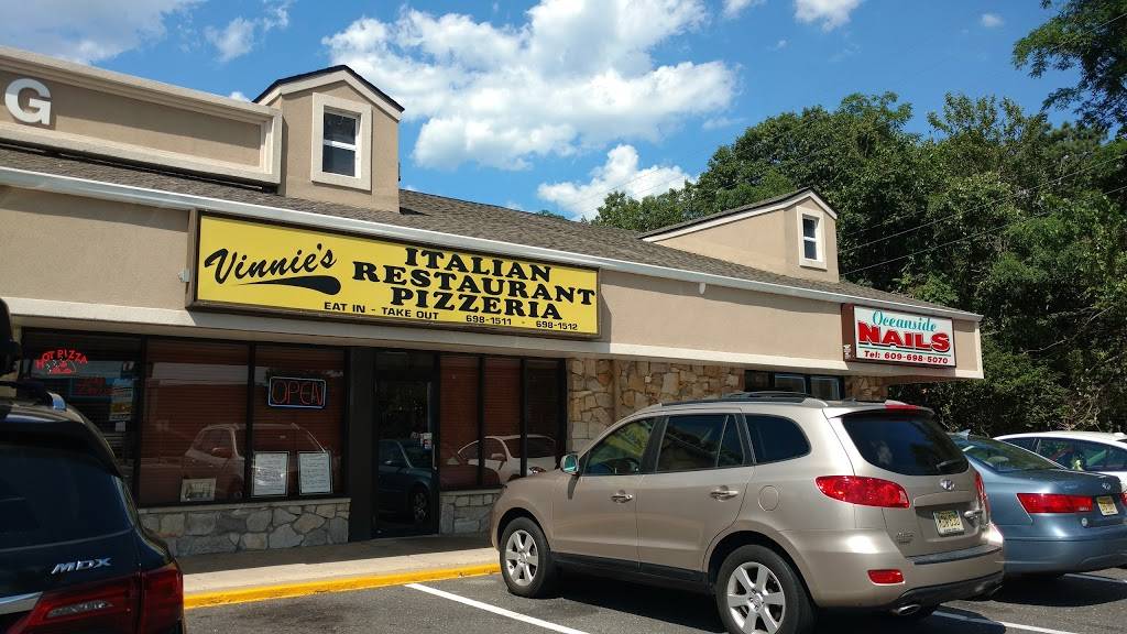 Vinnies Italian Restaurant & Pizzeria | restaurant | 886 W Bay Ave, Barnegat, NJ 08005, USA | 6096981511 OR +1 609-698-1511