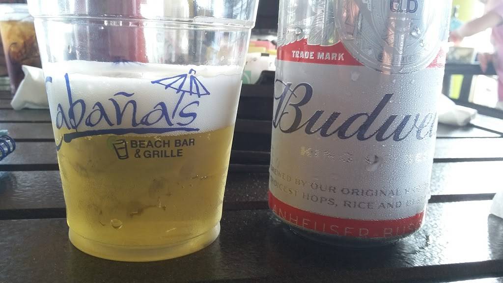 Cabanas Beach Bar & Grille | restaurant | 2000 Estero Blvd, Fort Myers Beach, FL 33931, USA | 2397657654 OR +1 239-765-7654