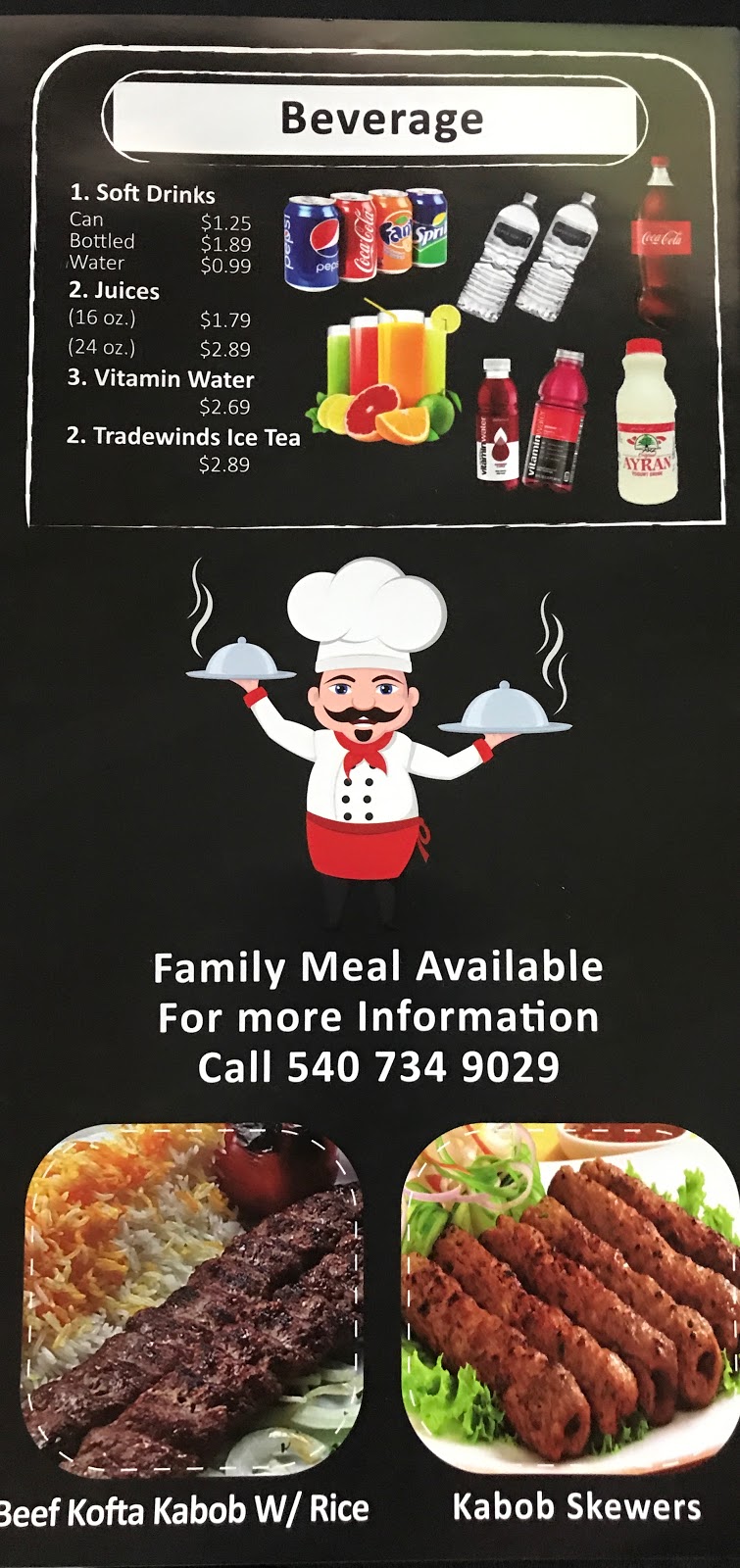 Kabob Restaurant | restaurant | 4232 Plank Rd, Fredericksburg, VA 22407, USA | 5407349029 OR +1 540-734-9029