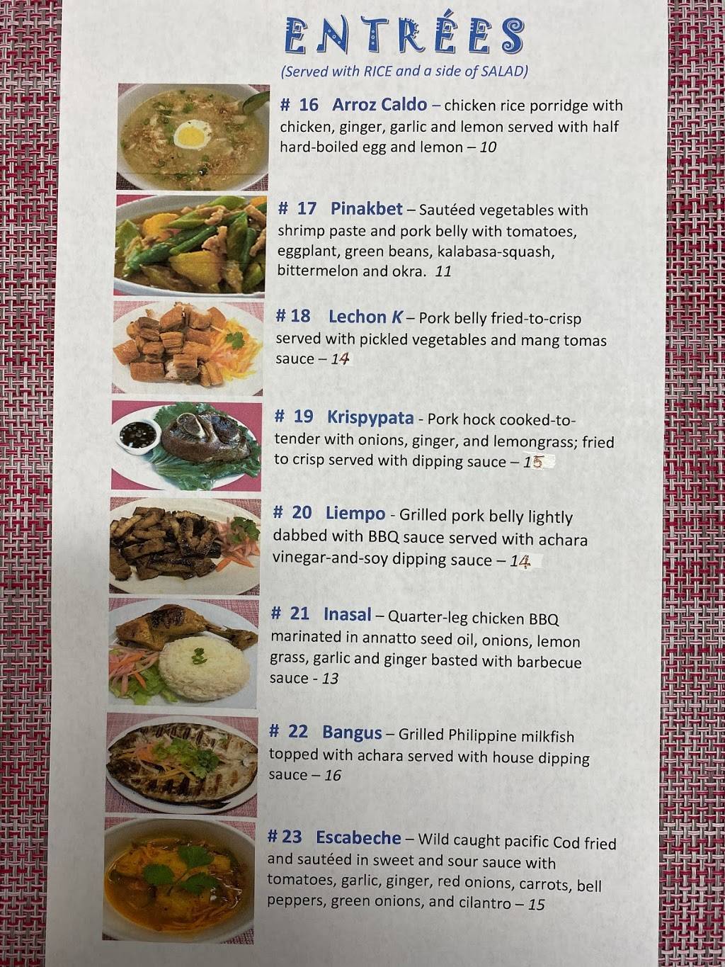 Fork & Spoon, Cuisine of the Philippines | restaurant | 21614 Ventura Blvd, Woodland Hills, CA 91364, USA | 8188834848 OR +1 818-883-4848