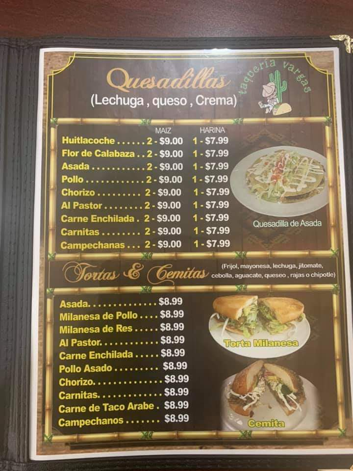 Taqueria Vargas And Restaurant | restaurant | 301 S Highland Ave, Baltimore, MD 21224, USA | 4108002104 OR +1 410-800-2104