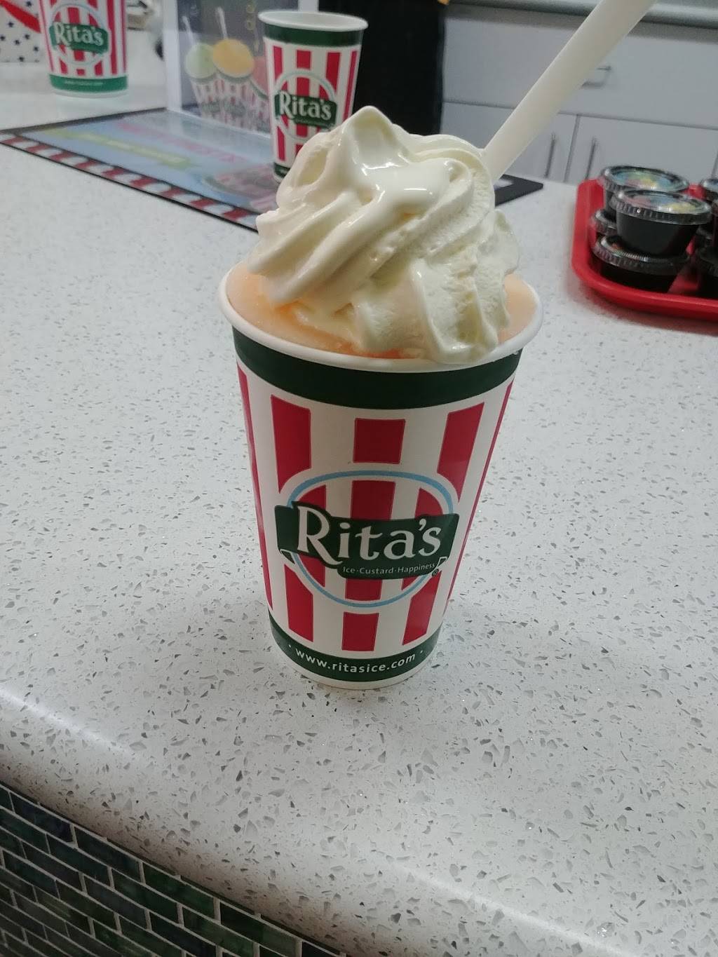 Ritas Italian Ice & Frozen Custard | restaurant | 740 El Camino Real, San Carlos, CA 94070, USA | 6505965144 OR +1 650-596-5144