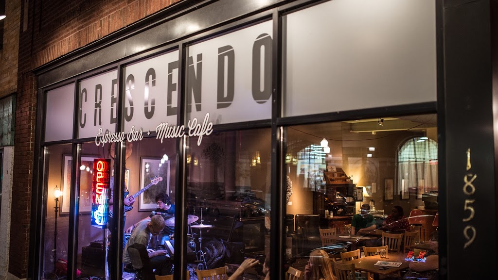 Crescendo Espresso Bar + Music Cafe | cafe | 1859 Monroe St, Madison, WI 53711, USA | 6082847908 OR +1 608-284-7908