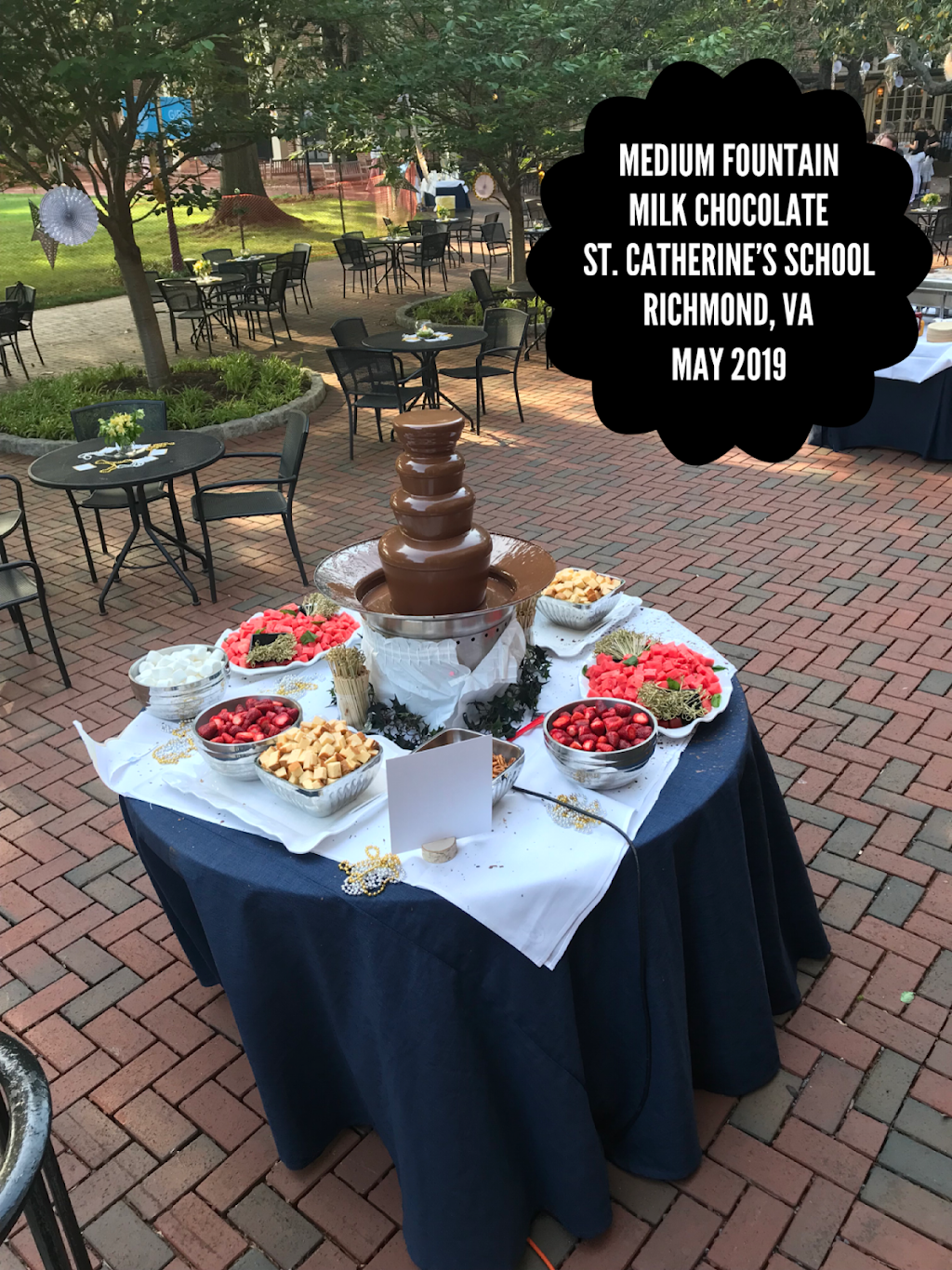 Chocolate Fountain Fun | restaurant | 6661 Poplar Springs Rd, Henrico, VA 23231, USA | 8047959002 OR +1 804-795-9002
