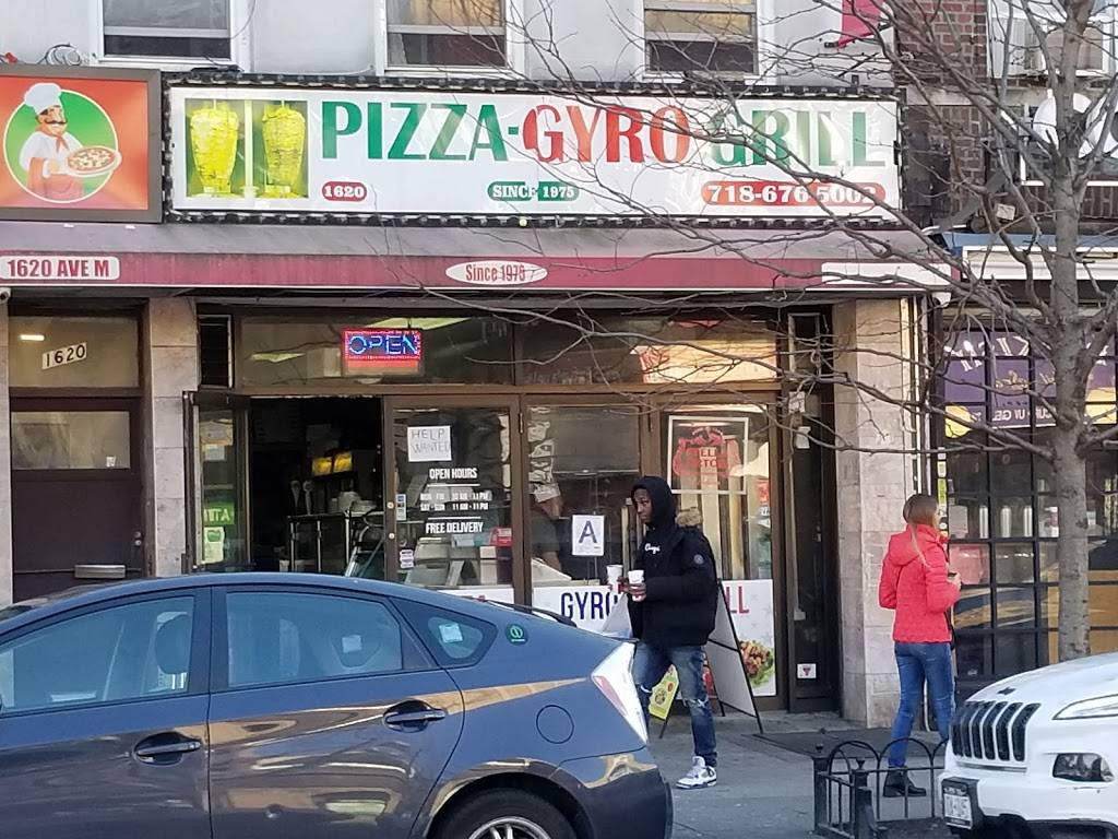 Pizza Gyro Grill | meal takeaway | 1620 Avenue M, Brooklyn, NY 11230, USA | 7186765056 OR +1 718-676-5056