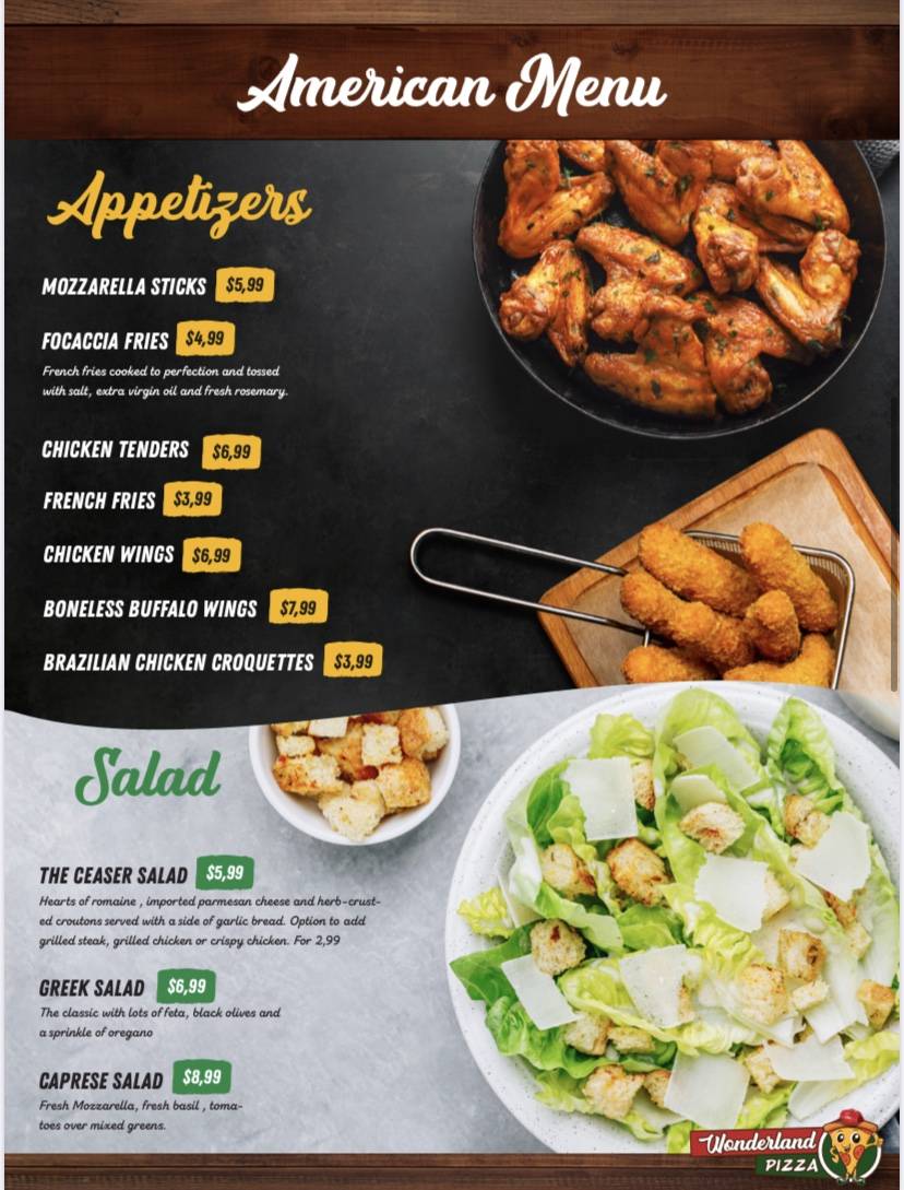 Wonderland Pizza | meal delivery | 459 Washington St unit b, Holliston, MA 01746, USA | 7742336095 OR +1 774-233-6095