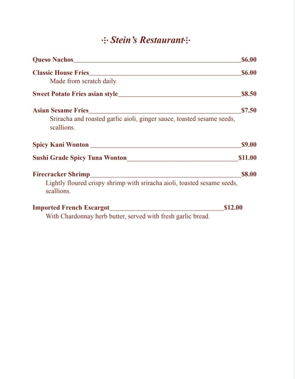 Steins Restaurant at Marilake Winery | restaurant | 209 Main St suit 2, Childs, PA 18407, USA | 5705366575 OR +1 570-536-6575