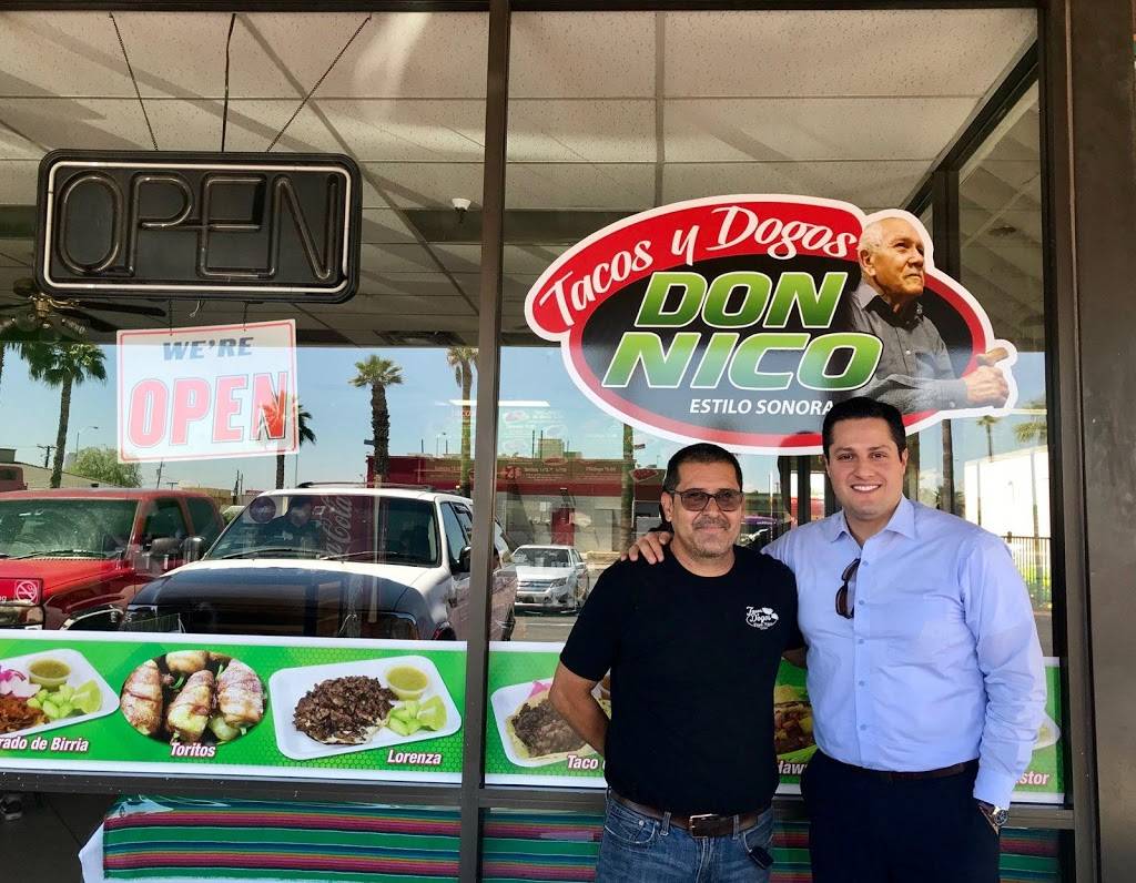 Tacos & Dogos Don Nico Restaurant | restaurant | 1140 S Country Club Dr suite 101, Mesa, AZ 85210, USA | 4805901351 OR +1 480-590-1351