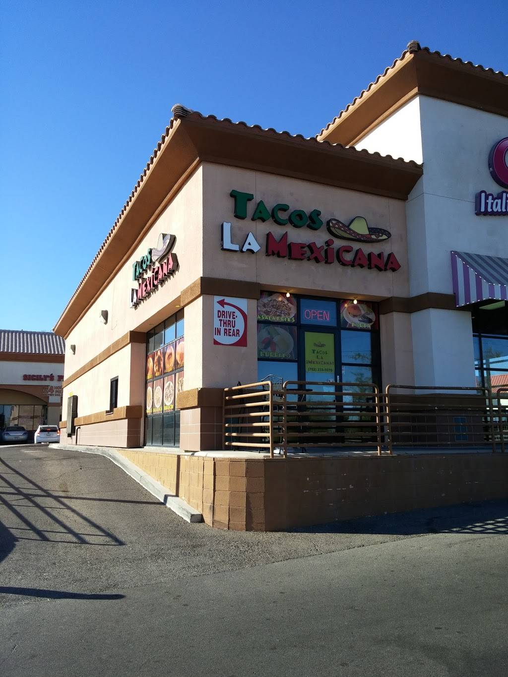 Tacos La Mexicana | restaurant | 3555 S Durango Dr b101, Las Vegas, NV 89147, USA | 7022335070 OR +1 702-233-5070