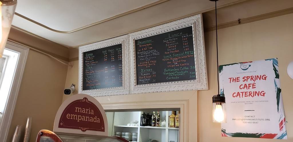 The Spring Cafe | cafe | 1373 Grant St, Denver, CO 80203, USA | 3038630188 OR +1 303-863-0188