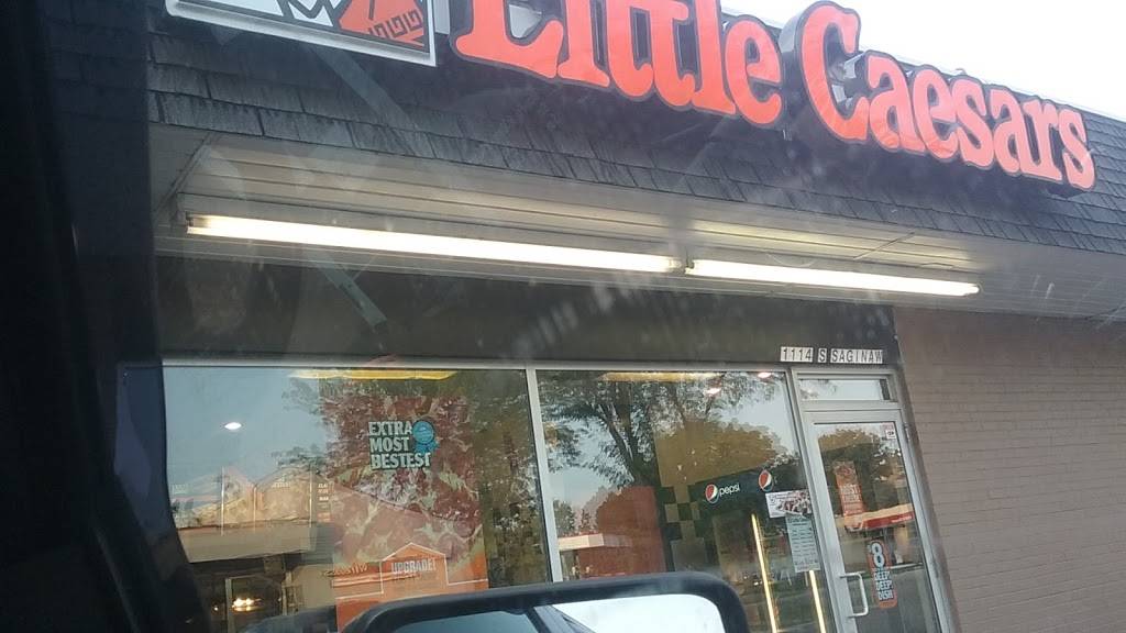 Little Caesars Pizza | meal takeaway | 1114 S Saginaw Rd, Midland, MI 48640, USA | 9896313273 OR +1 989-631-3273