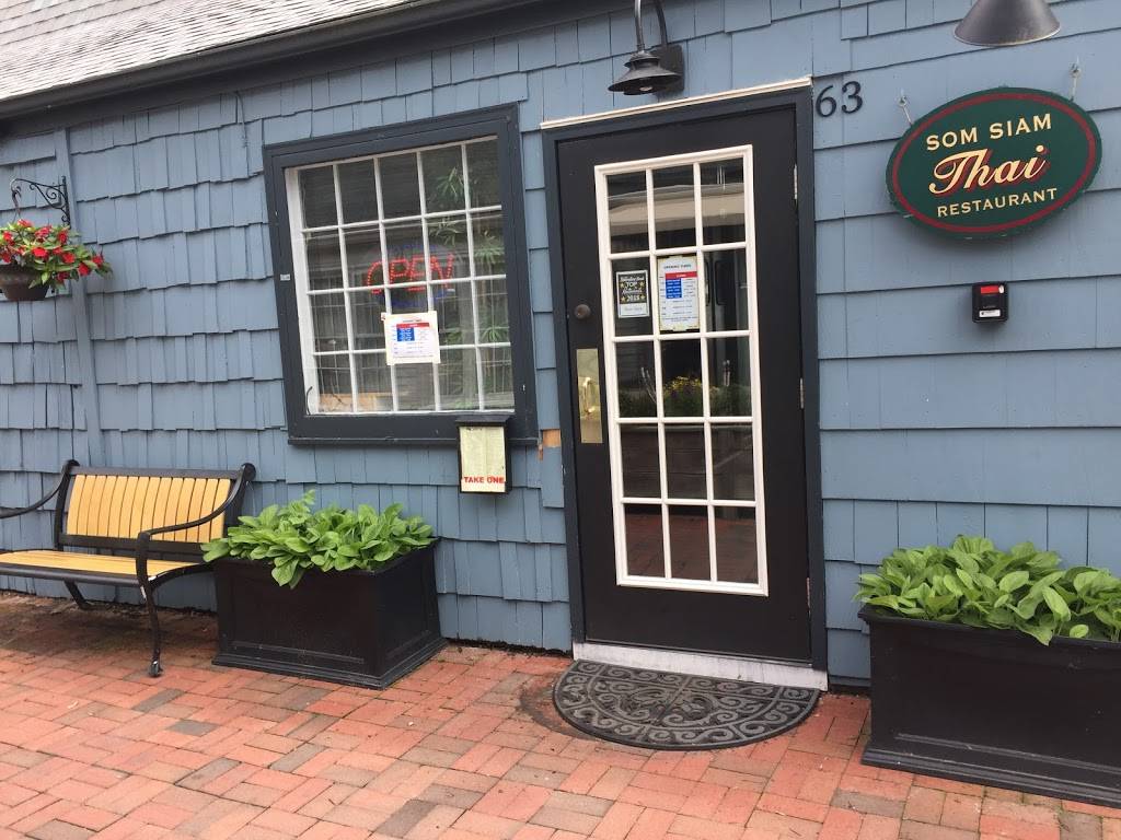 Som Siam Thai Restaurant | restaurant | 63 Whitfield St, Guilford, CT 06437, USA | 2034580228 OR +1 203-458-0228