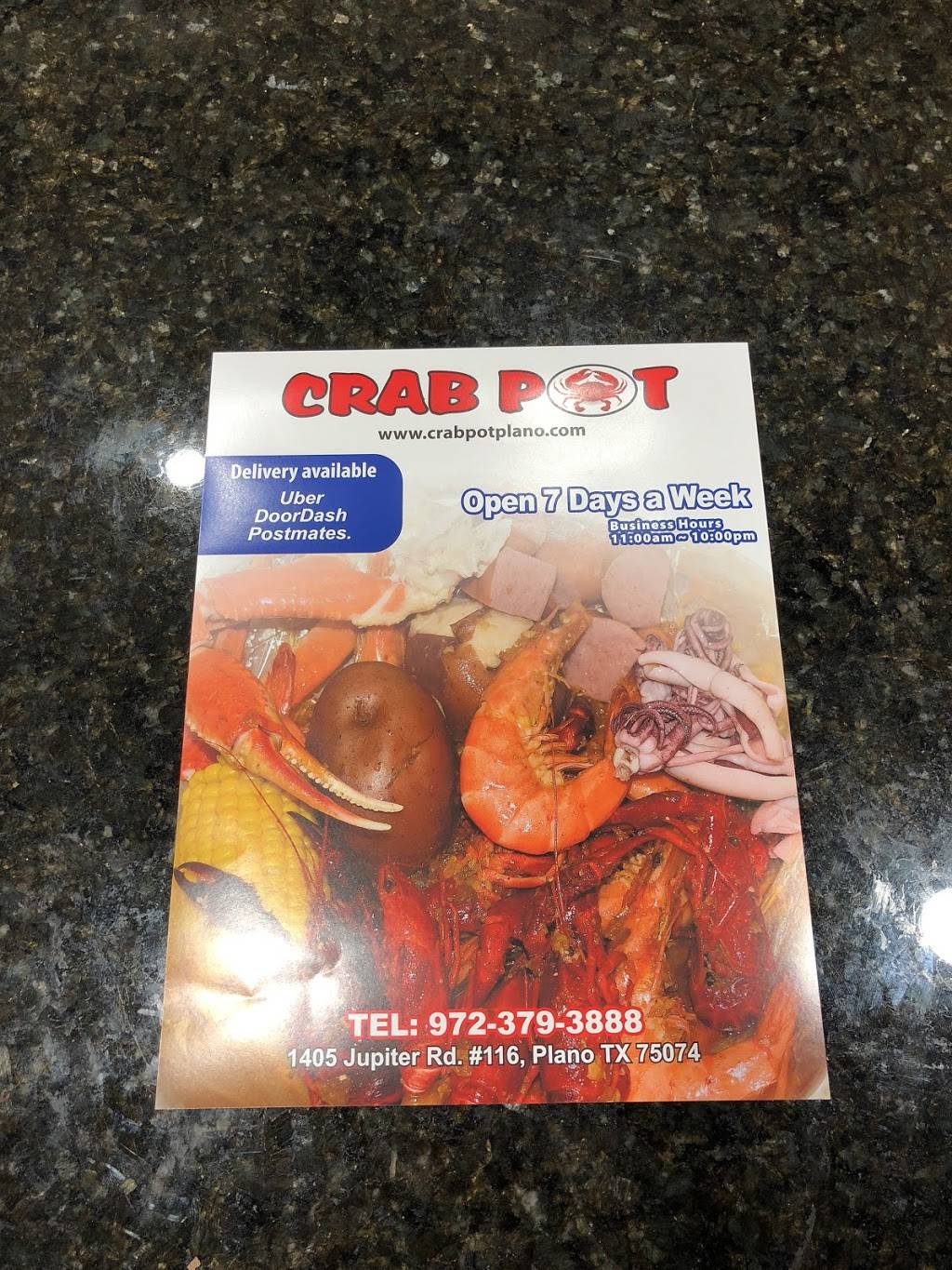 Crab Pot | restaurant | 1405 Jupiter Rd #116, Plano, TX 75074, USA | 9723793888 OR +1 972-379-3888