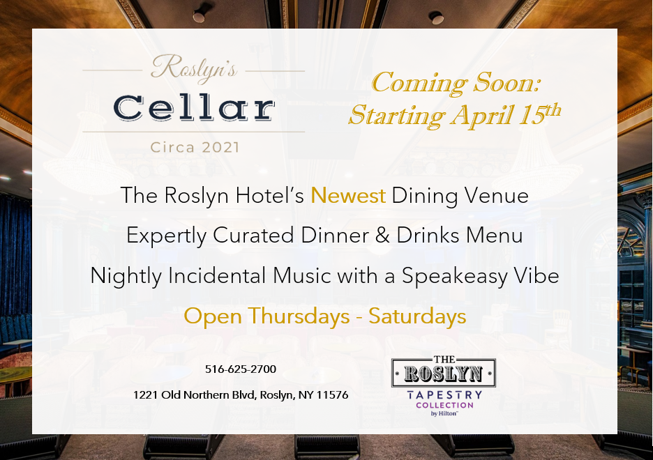 Roslyns Cellar | restaurant | 1221 Old Northern Blvd, Roslyn, NY 11576, USA | 5166252700 OR +1 516-625-2700