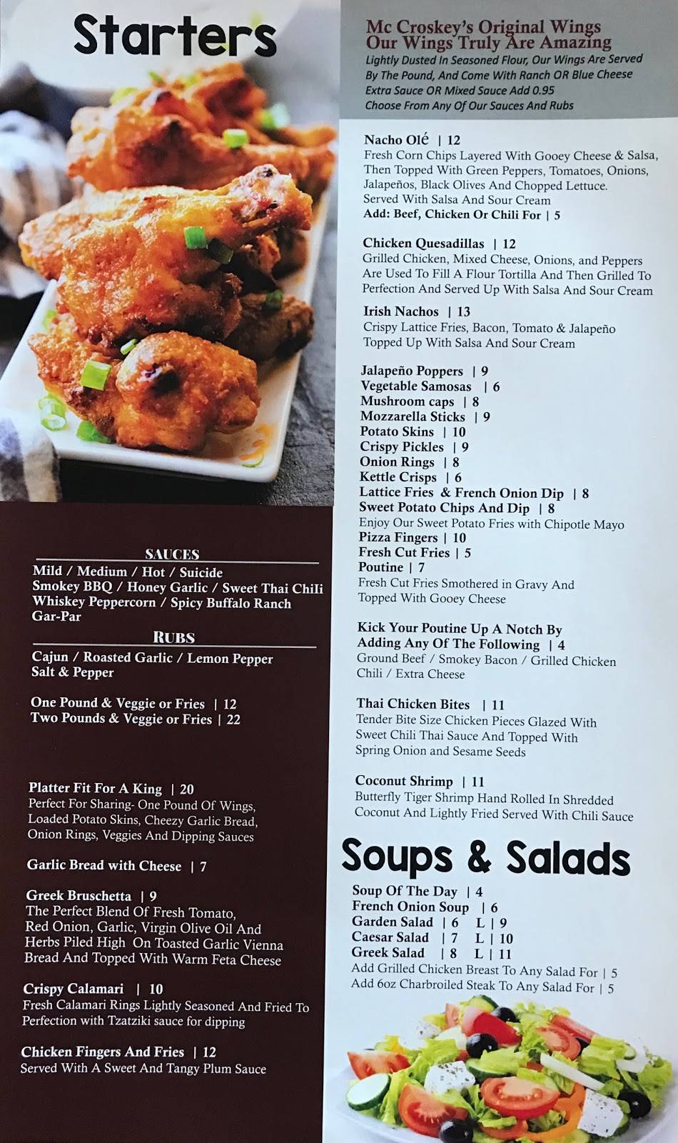 Mc Croskeys Pub and Grill | restaurant | 74 Hymus Rd, Toronto, ON M3C 1L7, Canada | 6473513951 OR +1 647-351-3951