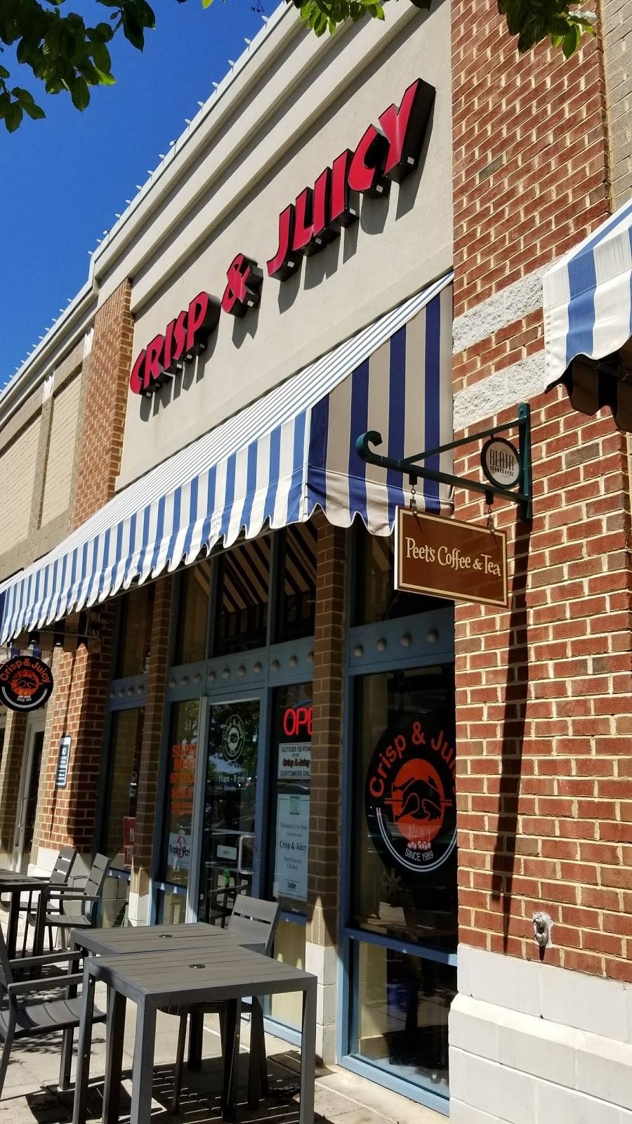 Crisp & Juicy | restaurant | 1314 East West Highway, Silver Spring, MD 20910, USA | 3015636666 OR +1 301-563-6666