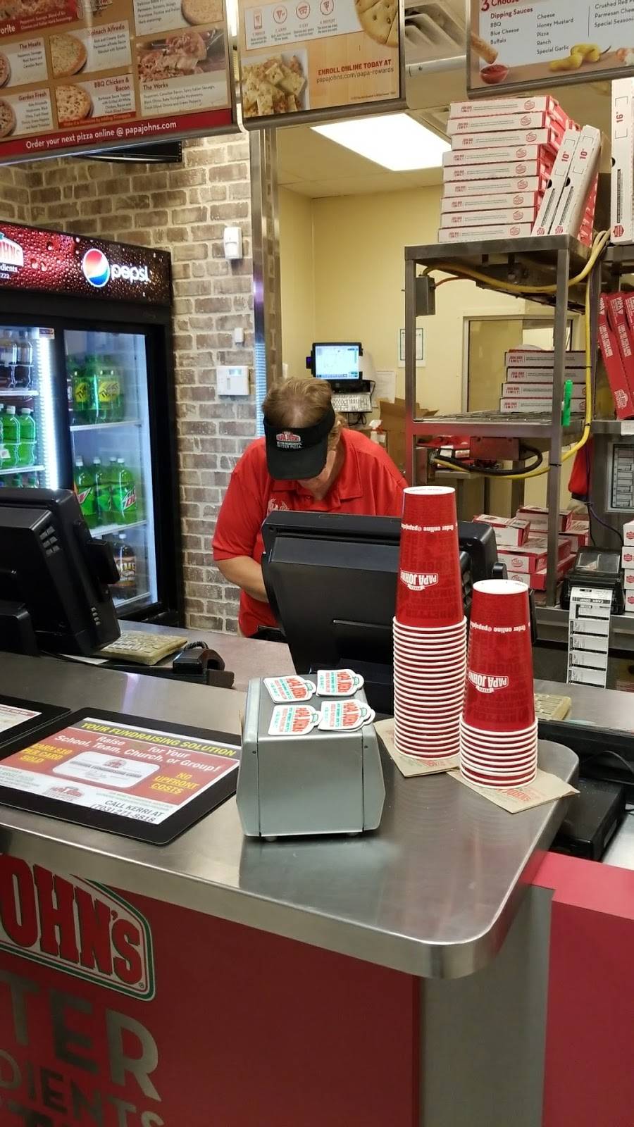 Papa Johns Pizza | restaurant | 8525 Baltimore National Pike, Ellicott City, MD 21043, USA | 4104657227 OR +1 410-465-7227