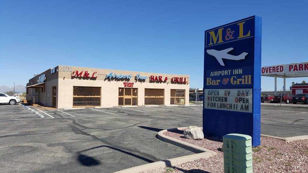 M&L Airport Inn Bar & Grill | restaurant | 2303 E Valencia Rd, Tucson, AZ 85706, United States | 8889592269 OR +1 888-959-2269